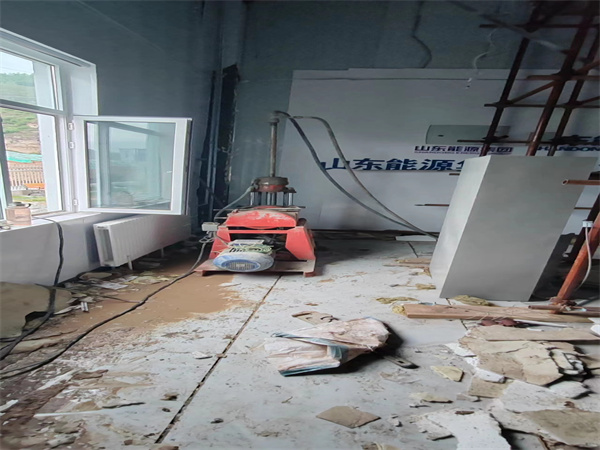 庆云地基基础下沉墙体裂缝加固注浆顶升施工